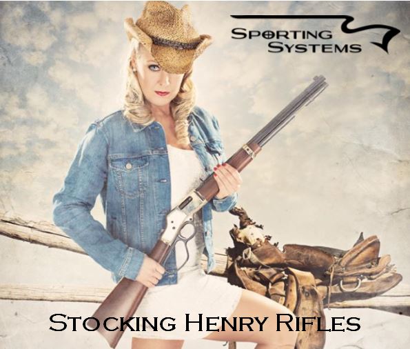Henry Rifles in stock. Sporting Systems Vancouver, WA.